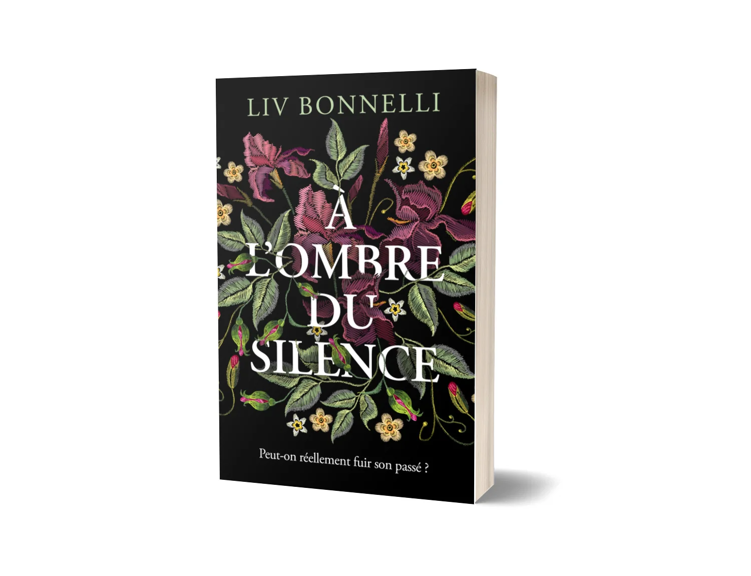 À l’ombre du silence de Liv Bonnelli, visuel du livre imprimé