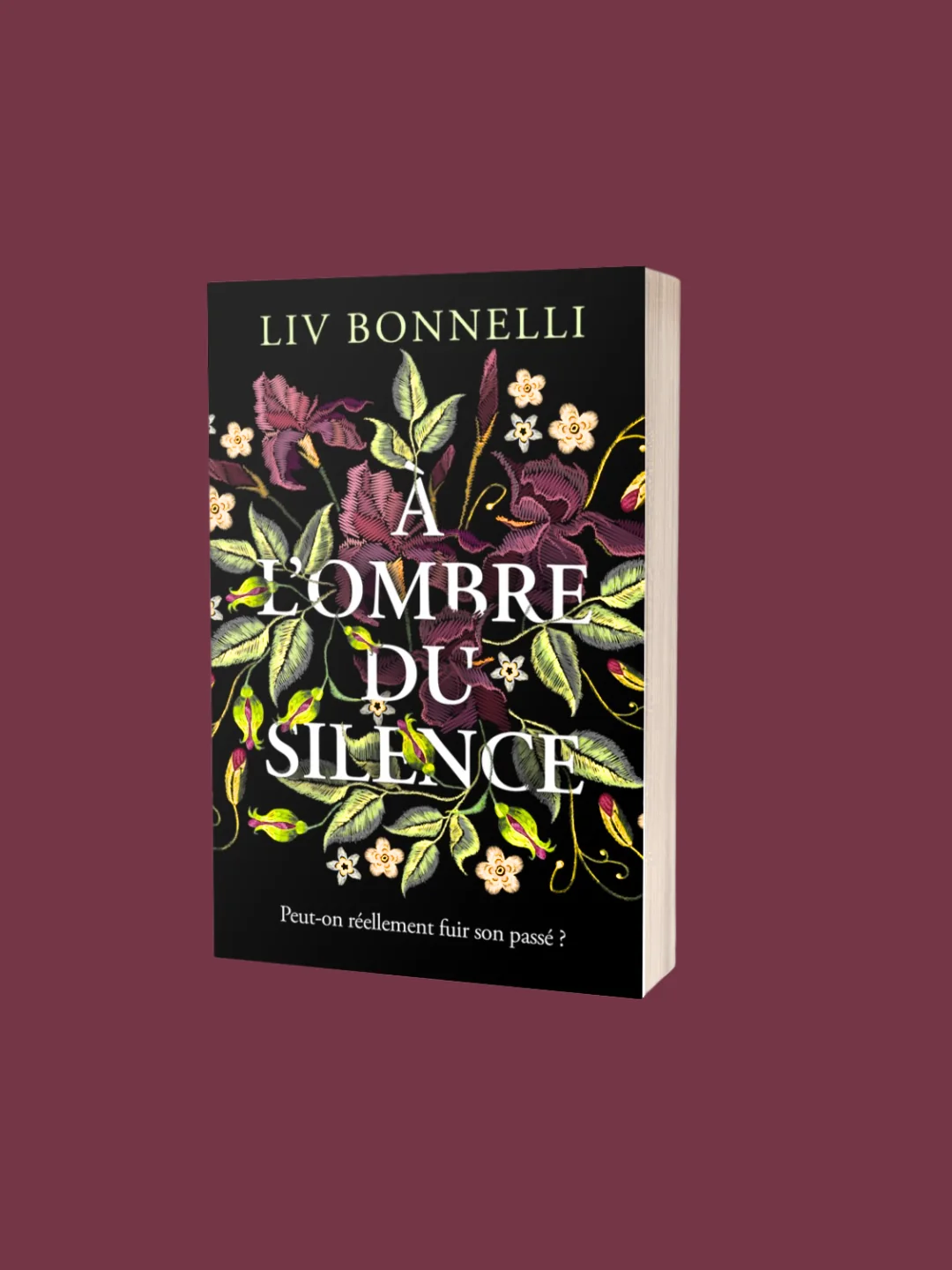 À l’ombre du silence de Liv Bonnelli, visuel de présentation du livre